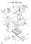 Part Location Diagram of 8170568 Whirlpool COVER-TERM