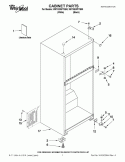 Part Location Diagram of W10315485 Whirlpool ENERGY LABEL