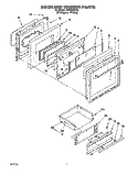 Part Location Diagram of 4372311 Whirlpool RETAINER