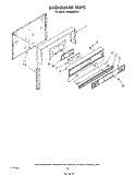 BACKGUARD , LIT/OPTIONAL Diagram and Parts List for SF365BEPW1  Whirlpool Range