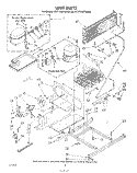 UNIT Diagram and Parts List for KRFF15MTWH00  KitchenAid Freezer