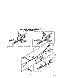 WIRING HARNESS Diagram and Parts List for RM288PXV6  Whirlpool Microwave Oven Combo