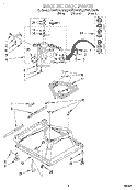 MACHINE BASE Diagram and Parts List for KAWS700GQ0  KitchenAid Washer