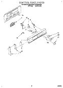 Part Location Diagram of 3187284 Whirlpool CNTRL-ELEC