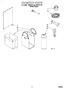 ACCESSORY Diagram and Parts List for TC900QPDQ1  Whirlpool Trash Compactor