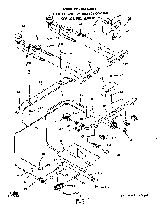 Section 5 Diagram and Parts List for 1463*3A  Roper Range