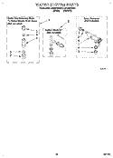 WATER SYSTEM Diagram and Parts List for LSC9245BN1  Whirlpool Washer