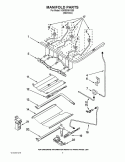 MANIFOLD PARTS Diagram and Parts List for KGRS308XSS0  KitchenAid Range
