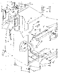 Cabinet Diagram and Parts List for ET16AKXSF02  Whirlpool Refrigerator