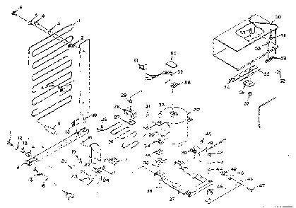 Part Location Diagram of 510508 Maytag Refrigerator defrost heater