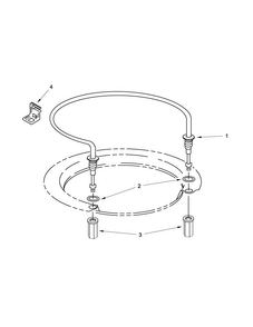 Heater Parts Diagram and Parts List for WDF730PAYW7  Whirlpool Dishwasher