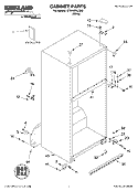 CABINET, LITERATURE Diagram and Parts List for ST21HPXLQ00  Whirlpool Refrigerator