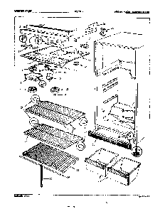 03 - Fresh Food Compartment Diagram and Parts List for NT17H4A  Whirlpool Refrigerator