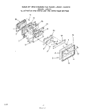 WIRE HARNESS , BACKSPLASH , GRID Diagram and Parts List for 1456X1A  Roper Range