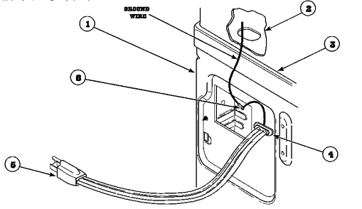 15 - Power Cords Diagram and Parts List for LG8269L2  Whirlpool Washer