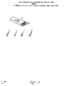 Wire Harness Diagram and Parts List for N9608*0  Roper Range