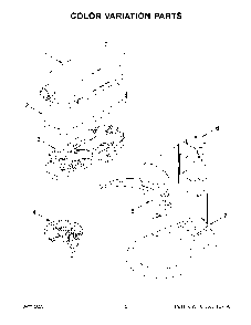 Part Location Diagram of W11527631 Whirlpool GEARCASE