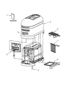 Part Location Diagram of W10508889 Whirlpool Use&care gui