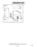 MISCELLANEOUS , LITERATURE AND OPTIONAL Diagram and Parts List for LA5805XPW1  Whirlpool Washer