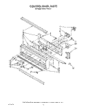 CONTROL PANEL, LIT/OPTIONAL Diagram and Parts List for KEBS177WAL3  KitchenAid Wall Oven