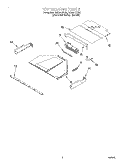 TOP VENTING, OPTIONAL Diagram and Parts List for GBS277PDQ0  Whirlpool Wall Oven