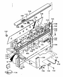 Controls, Switches, Timers And Indicator Lights Diagram and Parts List for 1189387140  Kenmore Range