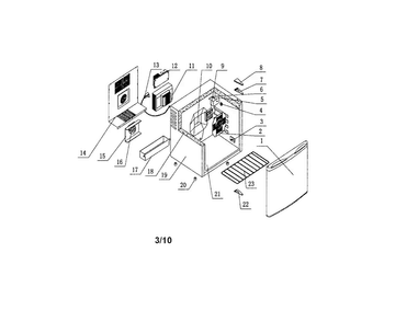 Refrigerator Diagram and Parts List for 46191782  Kenmore Refrigerator