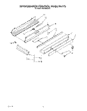 REFRIGERATOR CONTROL PANEL Diagram and Parts List for KSSS36DWX01  KitchenAid Refrigerator