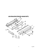 REFRIGERATOR CONTROL PANEL Diagram and Parts List for KSSS42DWW00  KitchenAid Refrigerator