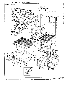 03 - Fresh Food Compartment Diagram and Parts List for NT19L6A  Whirlpool Refrigerator