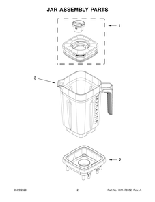 Part Location Diagram of W11480137 Whirlpool JAR