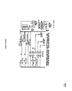 Wiring Diagram Diagram and Parts List for 1423*0A  Roper Range