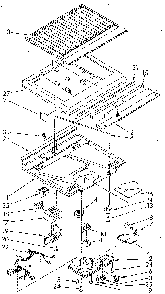Compartment Separator Diagram and Parts List for ET18GKXSF02  Whirlpool Refrigerator