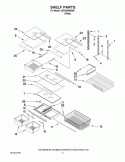 Part Location Diagram of 10459930V Whirlpool TRIM, FRONT DELI (2)