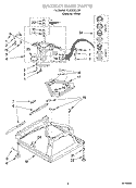 MACHINE BASE Diagram and Parts List for RAS6233JQ0  Roper Washer