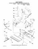 UNIT PARTS Diagram and Parts List for GI7FVCXXA00  Whirlpool Refrigerator