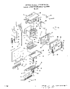 Upper Body Diagram and Parts List for 1835*3A  Roper Range
