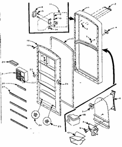 Part Location Diagram of 507747 Whirlpool Repair parts list