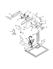 Part Location Diagram of W10641708 Whirlpool SCREEN