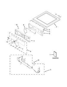 Part Location Diagram of W10804668 Whirlpool Quick start guide