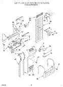 Part Location Diagram of 2002960 Whirlpool DUCT-AIR