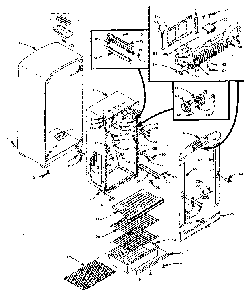 Part Location Diagram of 507753 Maytag Cabinet, left hand