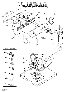Top And Console Diagram and Parts List for 885453  Whirlpool Dryer