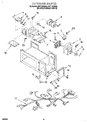 INTERIOR, LIT/OPTIONAL Diagram and Parts List for MH7110XBQ2  Whirlpool Microwave