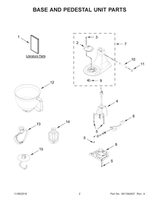 Part Location Diagram of W11112201 Whirlpool FIELD-ASM