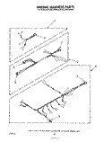WIRING HARNESS Diagram and Parts List for GCG2901XSN0  Whirlpool Dryer