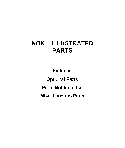 Optional parts (not included) Diagram and Parts List for WFG515S0JS1  Whirlpool Range