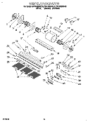 Part Location Diagram of 4360298 Whirlpool SUPPORT
