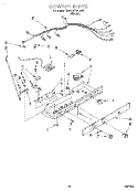 CONTROL Diagram and Parts List for 7MED20TWDN00  Whirlpool Refrigerator