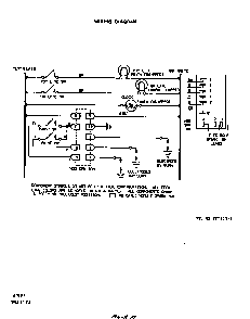 Wiring Diagram Diagram and Parts List for F4357*0  Roper Range